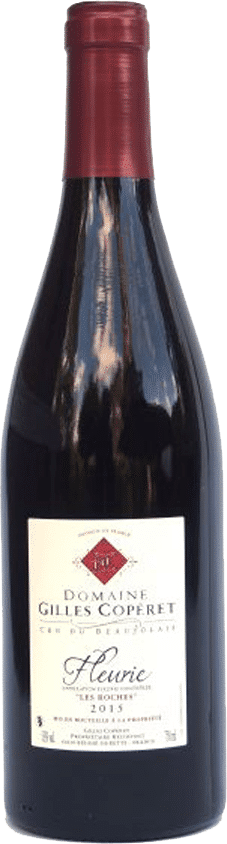 Domaine Gilles Coperét Fleurie "LES ROCHES" | Frankrijk | gemaakt van de druif Gamay