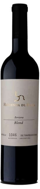 Hacienda del Plata - Arriero - Malbec-Cabernet Sauvignon-Syrah | Argentinië | gemaakt van de druiven Cabernet Sauvignon, Malbec en Syrah