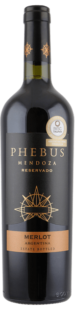 Phebus Reserva Merlot | Mendoza, Argentinië | Argentinië | gemaakt van de druif Merlot