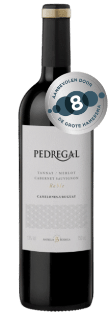 Pedregal – Tannat Merlot Cabernet Sauvignon | Uruguay | gemaakt van de druif: Cabernet Sauvignon, Merlot, tannat