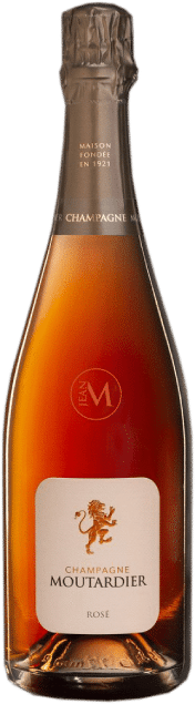 Champagne Moutardier - Cuvée Rosée | Frankrijk | gemaakt van de druif Chardonnay