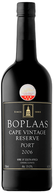 Boplaas Cape Vintage Reserve 2006 | Zuid-Afrika | gemaakt van de druiven Sousão, Tinta Barroca en Touriga Nacional