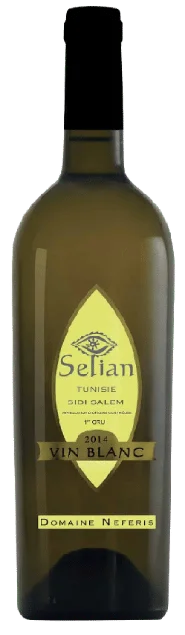 Neferis Selian Blanc | Tunesië | gemaakt van de druiven Chardonnay en Pedro Ximenez
