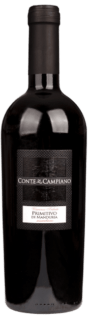 Conte di Campiano Primitivo di Manduria | Italië | gemaakt van de druif Primitivo
