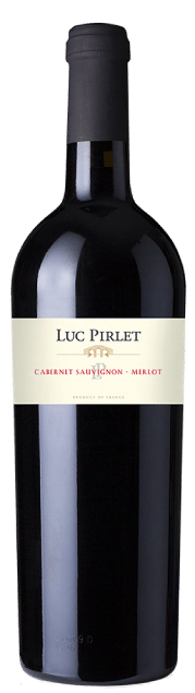 Luc Pirlet Cabernet Sauvignon Merlot | Nederland | gemaakt van de druiven Cabernet Sauvignon en Merlot