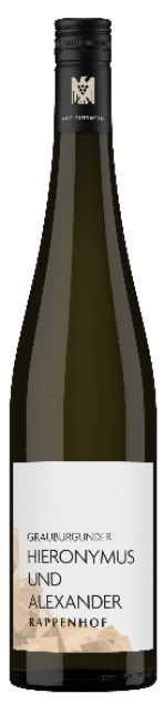 Weingut Rappenhof Grauburgunder Hieronymus Und Alexander Gutswein | Duitsland | gemaakt van de druiven Grauburgunder en Pinot Gris