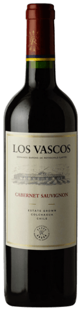 Los Vascos Cabernet Sauvignon | Chili | gemaakt van de druif Cabernet Sauvignon