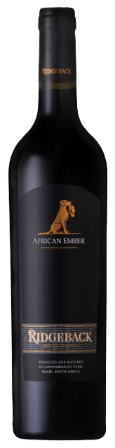 Ridgeback African Ember | Zuid-Afrika | gemaakt van de druiven Grenache Noir, Mourvèdre, Shiraz en Viognier