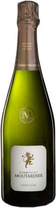 Champagne Moutardier - Carte d’Or Demi-Sec | Frankrijk | gemaakt van de druif Chardonnay