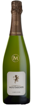 Champagne Moutardier Carte d'Or Brut | Frankrijk | gemaakt van de druiven Chardonnay en Pinot Meunier
