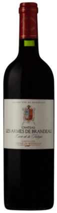 Chateau les Armes de Brandeau | Frankrijk | gemaakt van de druiven Cabernet Sauvignon en Merlot
