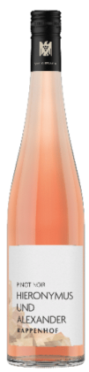 Weingut Rappenhof Pinot Noir Rose Hieronymus Und Alexander Gutswein | Duitsland | gemaakt van de druiven Catawba en Pinot Noir